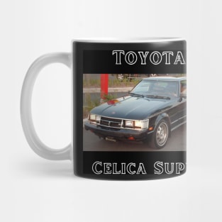 Toyota Celica Supra A50 - Black and White Design Mug